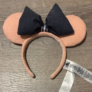 Disney Pink and Black Minnie Mouse Ears Headband